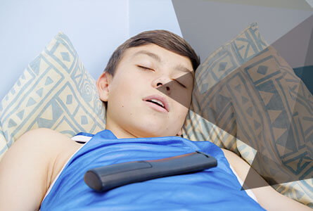 Imagem O que fazer quando o adolescente começa a roncar durante o sono?